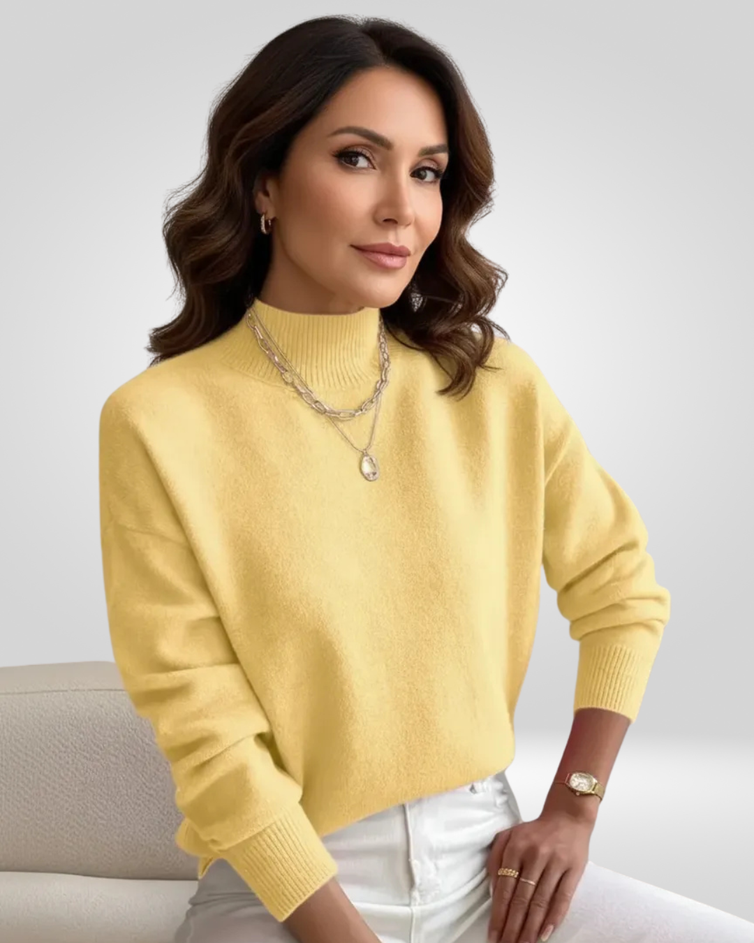 LUCIANA™ | Dolcevita dal Comfort di Alta Qualità