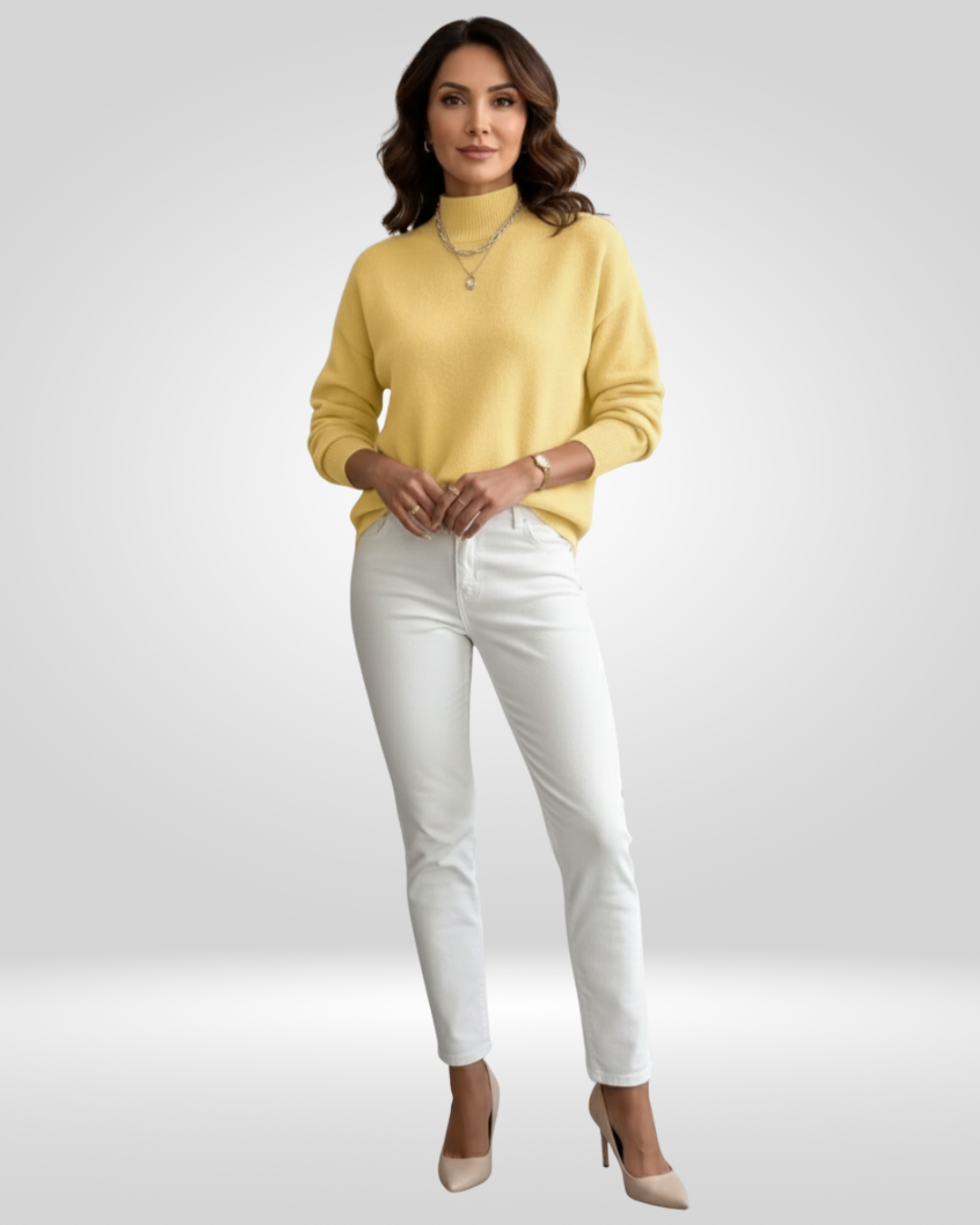 LUCIANA™ | Dolcevita dal Comfort di Alta Qualità